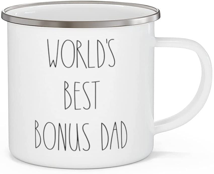 World'S Best Bonus Dad Campfire Mug Gift For Dad Gift For Father Father's Day Gift Ideas