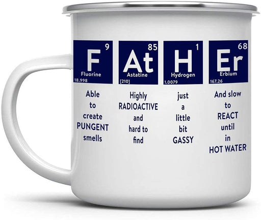 Father Chemical Element Campfire Mug Gift For Dad Gift For Father Father's Day Gift Ideas