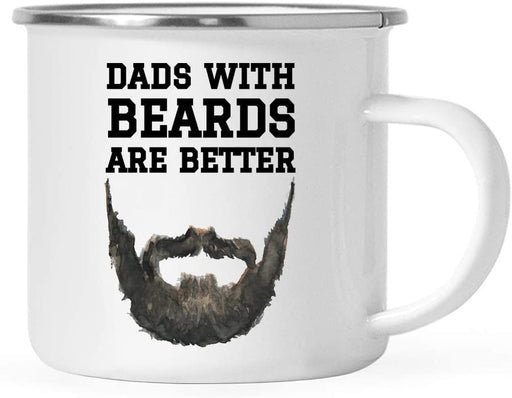 Dads With Beards Are Better Campfire Mug Gift For Dad Gift For Father Father's Day Gift Ideas