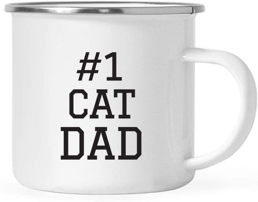 No 1 Cat Dad Campfire Mug Gift For Dad Gift For Father Father's Day Gift Ideas