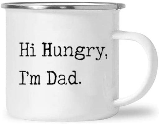 Hi Hungry I'M Dad Campfire Mug Gift For Dad Gift For Father Father's Day Gift Ideas