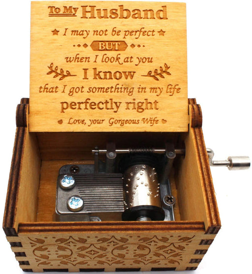 Wife To Husband I Got Something In My Life Music Box Gift For Dad Gift For Father Father's Day Gift Ideas