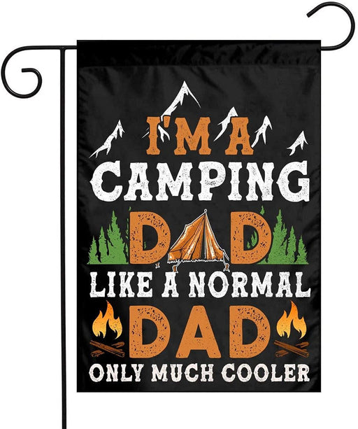 I'M A Camping Dad Flag Gift For Dad Gift For Father Father's Day Gift Ideas