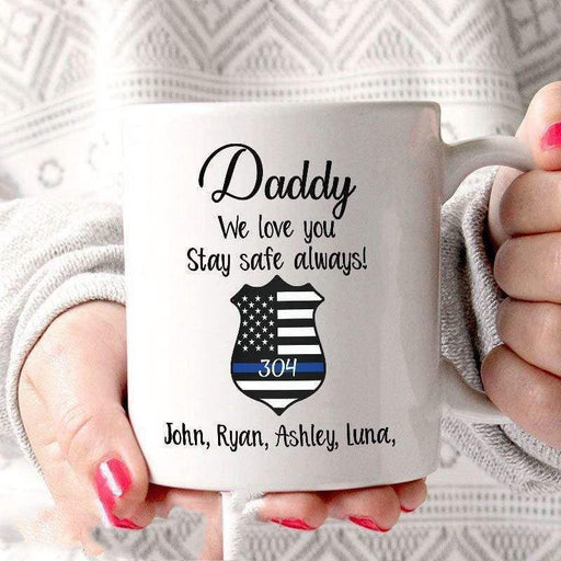 [Personalized Name] Daddy We Love You - Gift For Dad, Father's Day - Coffee Mug
