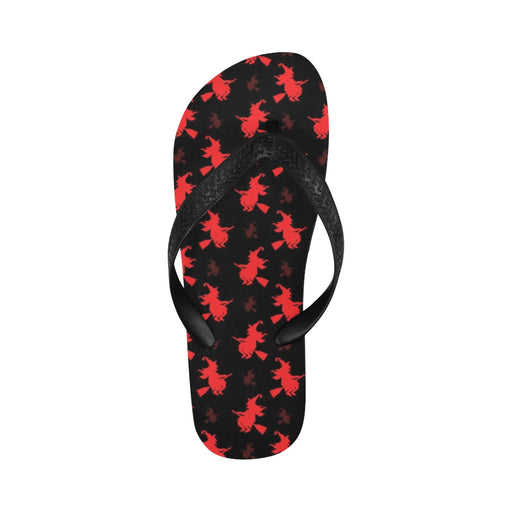 Witch Print Design LKS308 Flip Flops