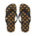 Halloween Print Design LKS401 Flip Flops