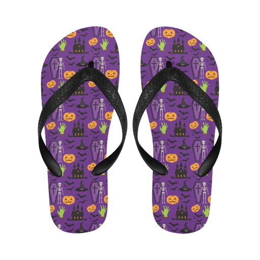 Halloween Print Design LKS403 Flip Flops