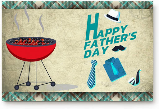 Grilling Father Doormat Gift For Dad Gift For Father Father's Day Gift Ideas