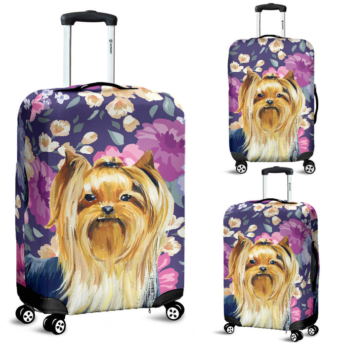 Yorkshire Terrier Sweetheart Suitcase Luggage Cover Hello Summer Gift Ideas