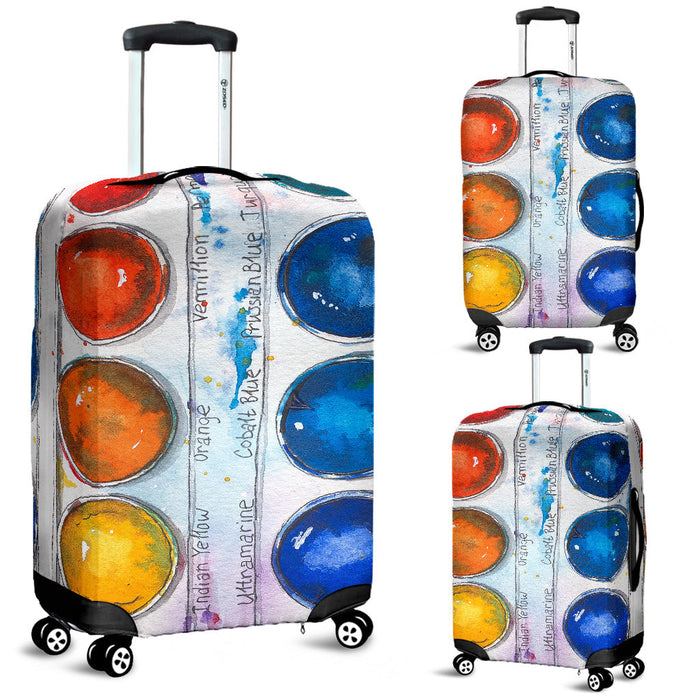 Painters Palette Suitcase Luggage Cover Hello Summer Gift Ideas