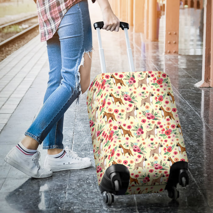 Boxer Flower Suitcase Luggage Cover Hello Summer Gift Ideas