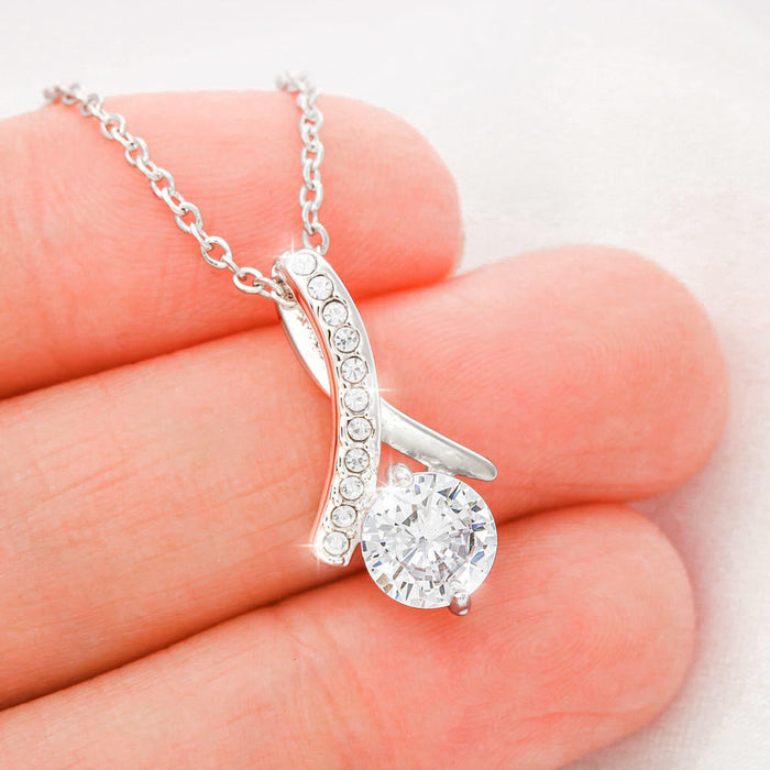 To My Beautiful Sister Many Blessings For Now Anf Future Alluring Beauty Necklace Gift For Sister Family Gift Ideas