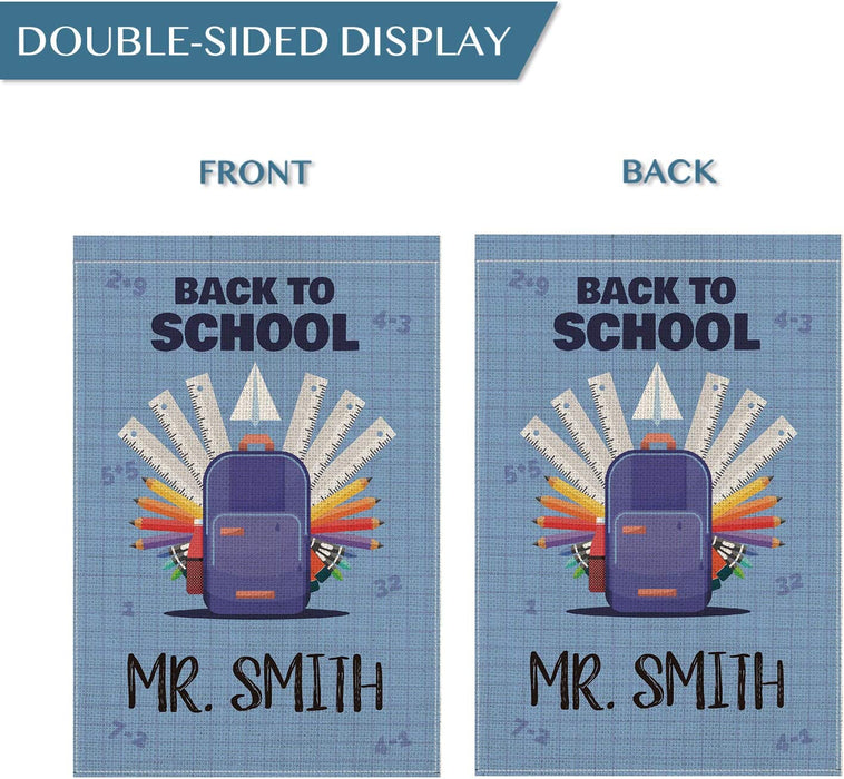 Back To School Mr Smith Flag Gift For Student Back To School Gift Ideas