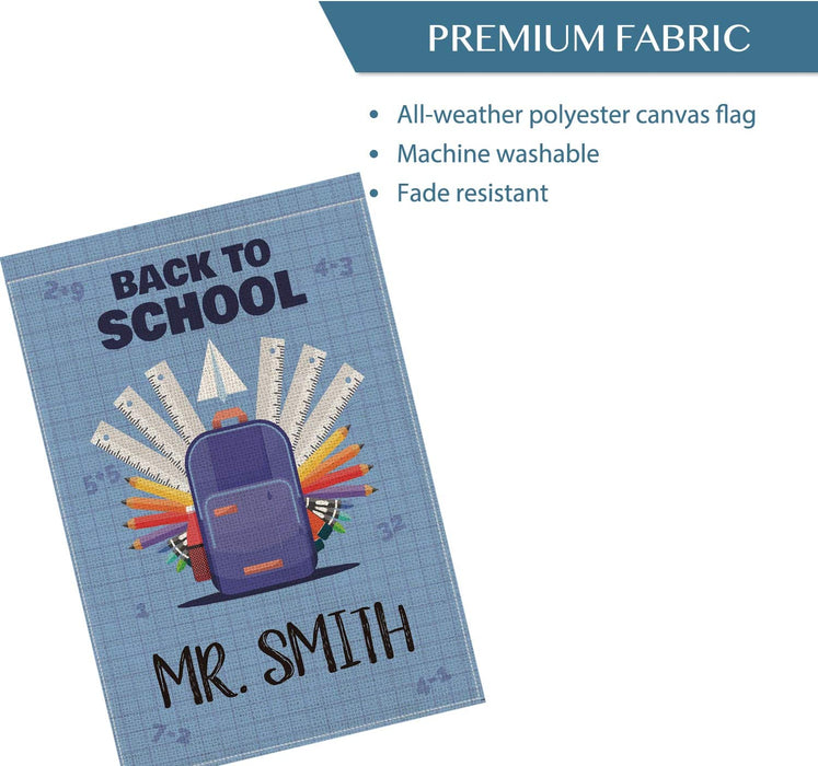 Back To School Mr Smith Flag Gift For Student Back To School Gift Ideas