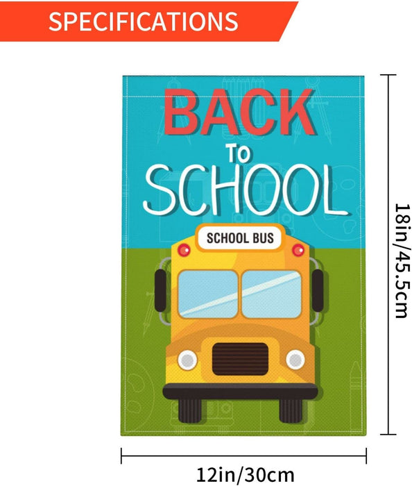 Back To School Bus Flag Gift For Student Back To School Gift Ideas