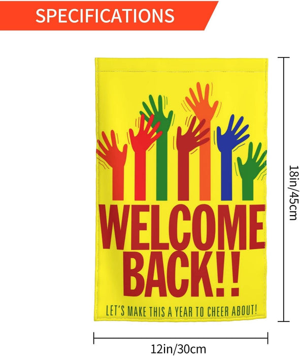 Student Welcome Back To School Flag Gift For Student Back To School Gift Ideas