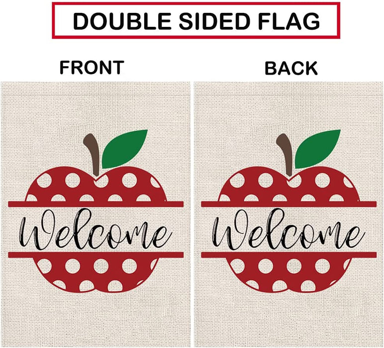Welcome Apple Flag Gift For Student Back To School Gift Ideas
