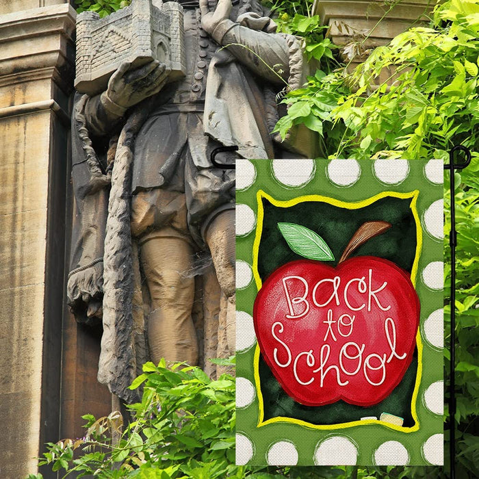 Back To School Garden Apple Flag Gift For Student Back To School Gift Ideas
