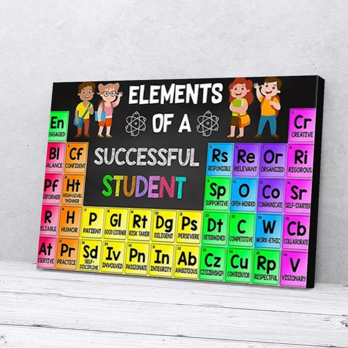 Successful Student Teacher Canvas Gift For Teacher Back To School Gift Ideas