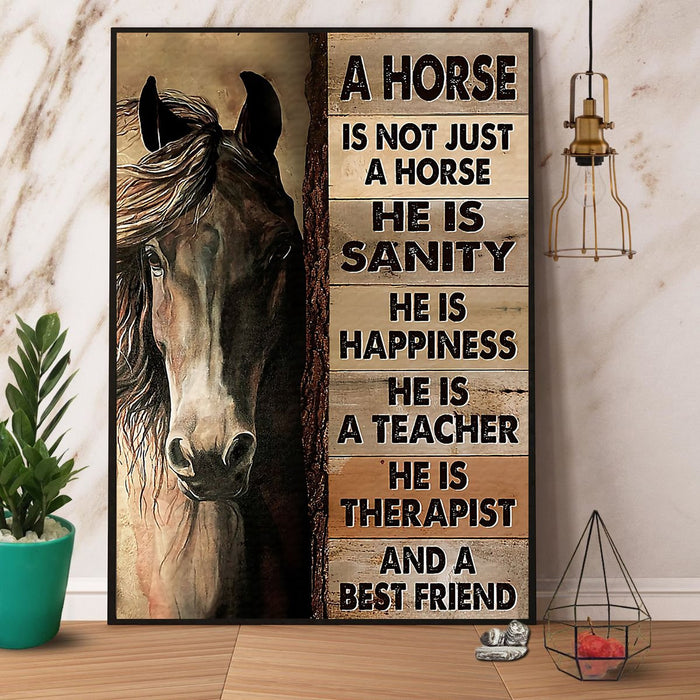 A Horsw Is Not Just A Horse Canvas Gift For Teacher Back To School Gift Ideas