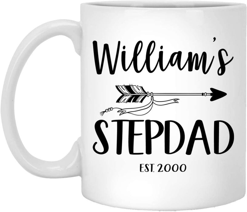 To My Stepdad William'S Mug Gift For Stepdad Step Family Day Gift Ideas
