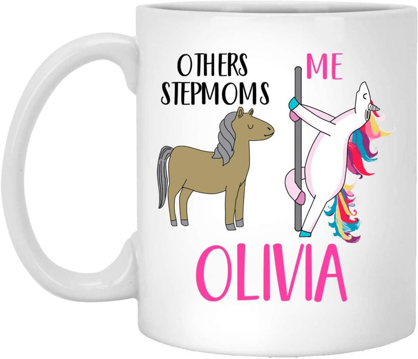 Me And Others Stepmom Unicorn Mug Gift For Stepmom Step Family Day Gift Ideas