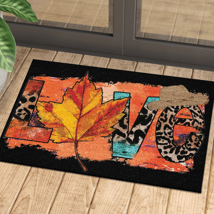 Autumn Love Doormat Halloween Gift Ideas