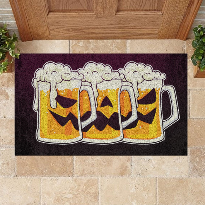 Pumkin Beer Doormat Halloween Gift Ideas