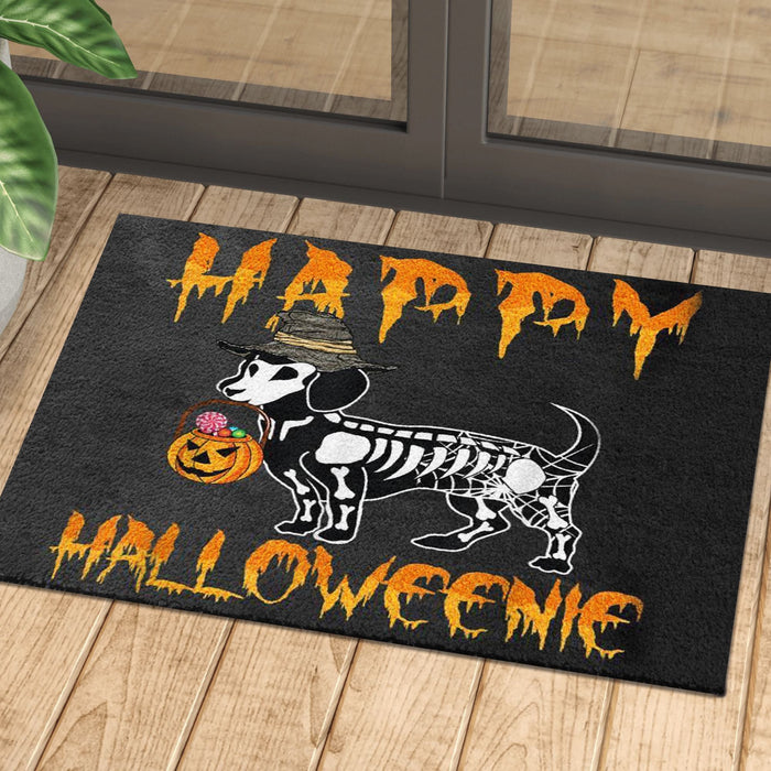 Skeleton Dog Doormat Halloween Gift Ideas