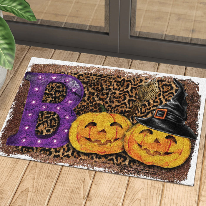 Boo Pumpkin Doormat Halloween Gift Ideas