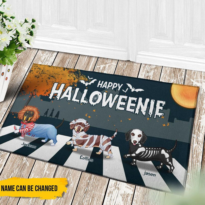 Happy Halloween Dog Horror Doormat Halloween Gift Ideas