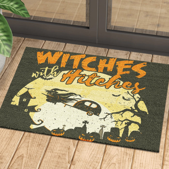Halloween Witch Sunset Doormat Halloween Gift Ideas