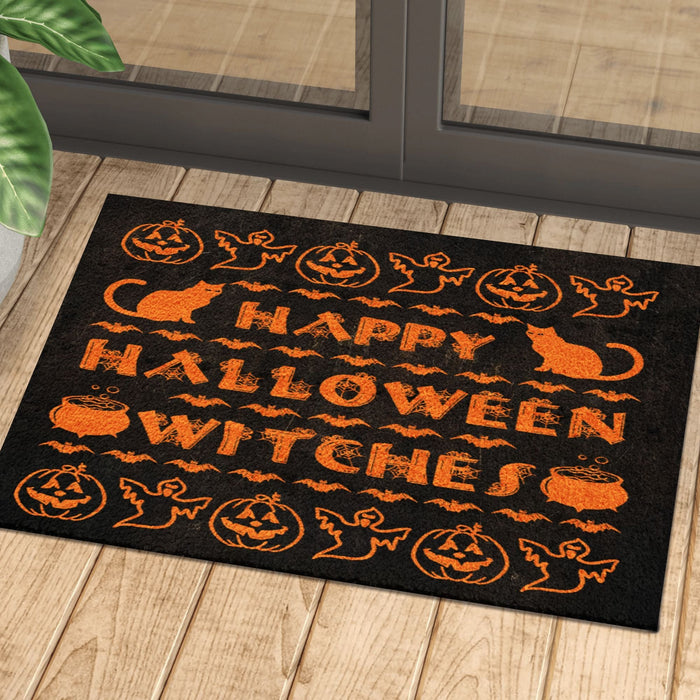Cat And Bat Doormat Halloween Gift Ideas
