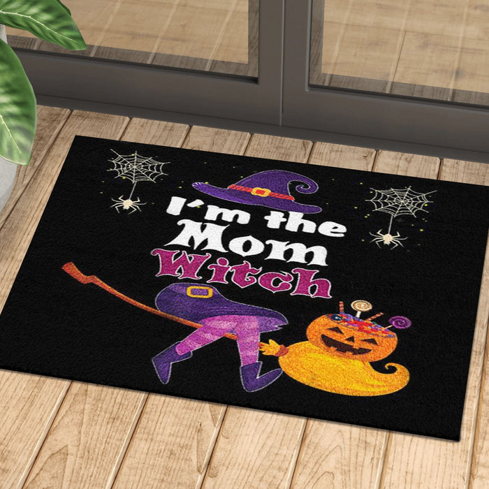 I'M The Mom Witch Doormat Halloween Gift Ideas