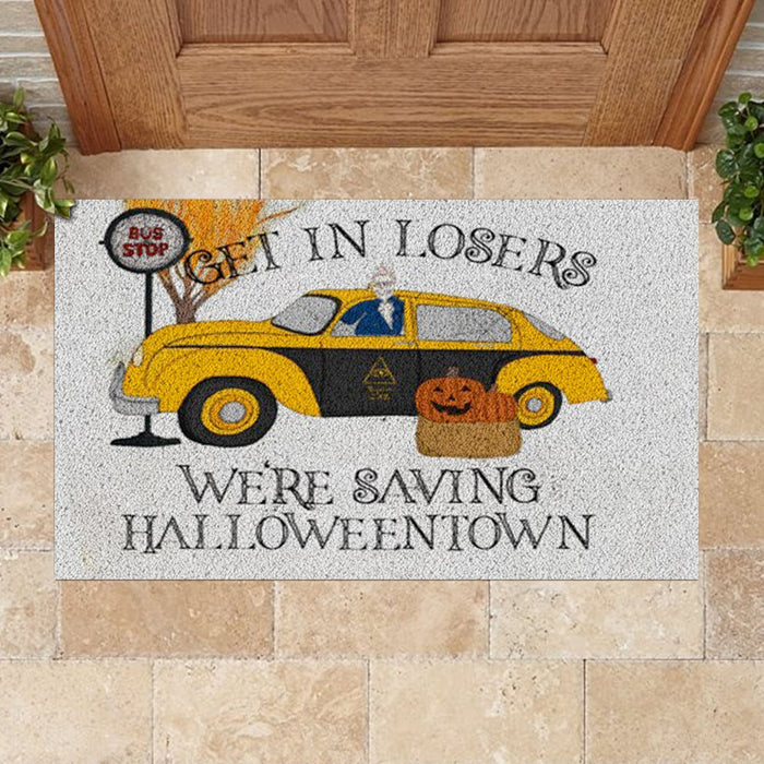 Get In Losers We'Re Saving Doormat Halloween Gift Ideas