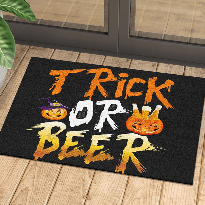 Trick Or Treat Pumkin Doormat Halloween Gift Ideas