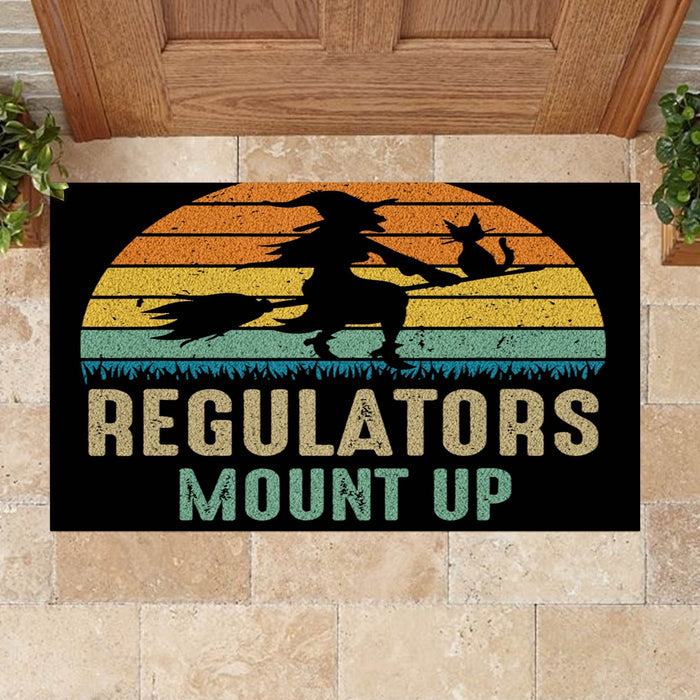 Regulators Mount Up Doormat Halloween Gift Ideas