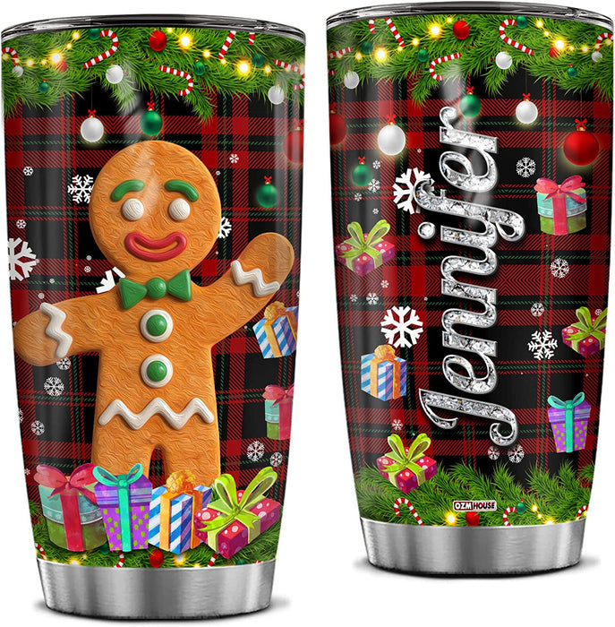 Gingerbread Tumbler Christmas Gift Ideas