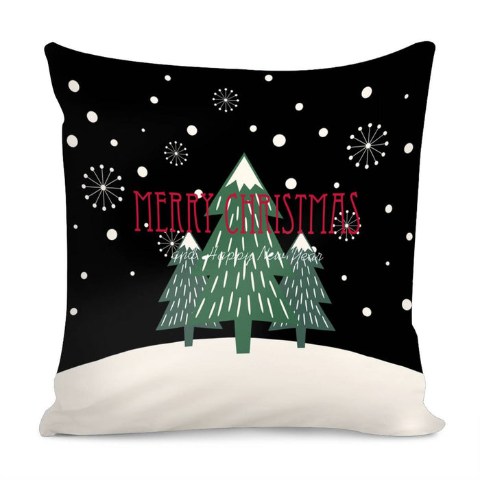 Christmas Tree And Snowflake Pillow Christmas Gift Ideas