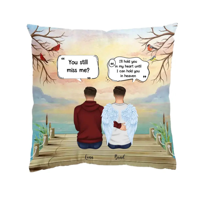 You're Forever In Our Heart - Personalized Pillow -  Gift For Family