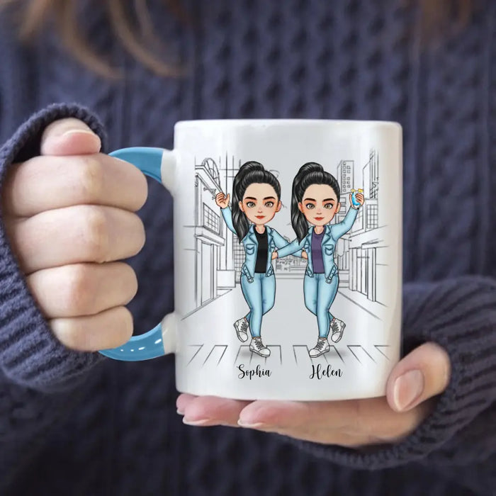 The Girls Are Drinking Again - Personalized Mug - Gift For Friends, Sisters
