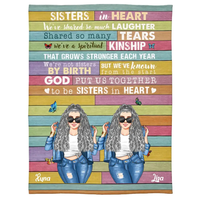 We're Shared So Much Laughter - Personalized Fleece Blanket - Gift For Best Friends