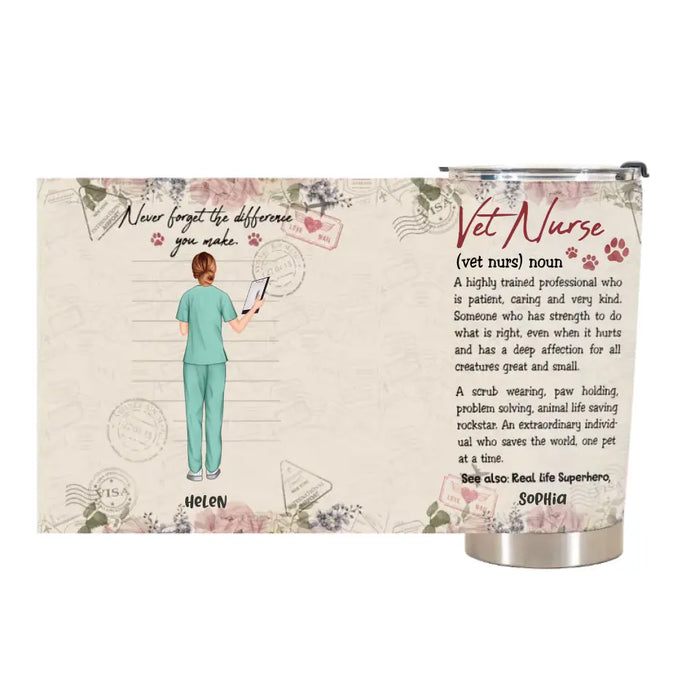 A Highly Trained Professional Who Is Patient - Personalized Tumbler - Gift For Nurses