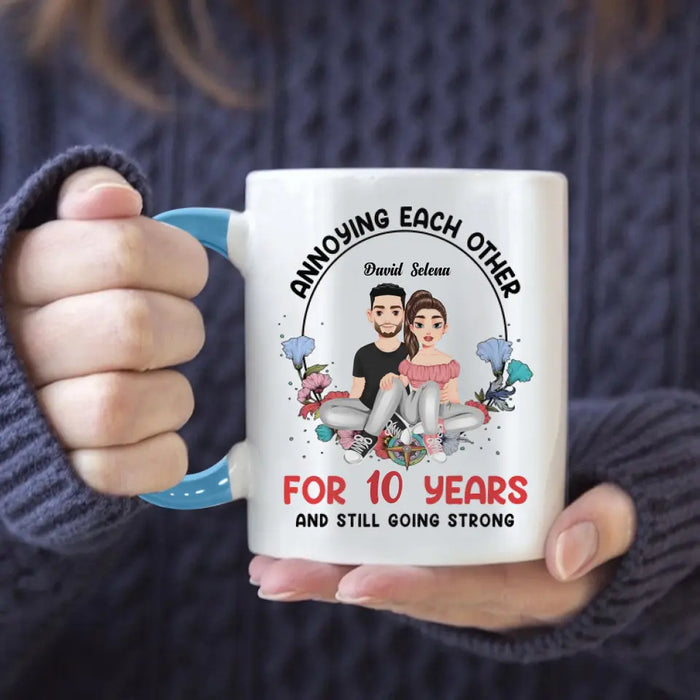 Annoying Each Other - Personalized Mug - Gift For Couples