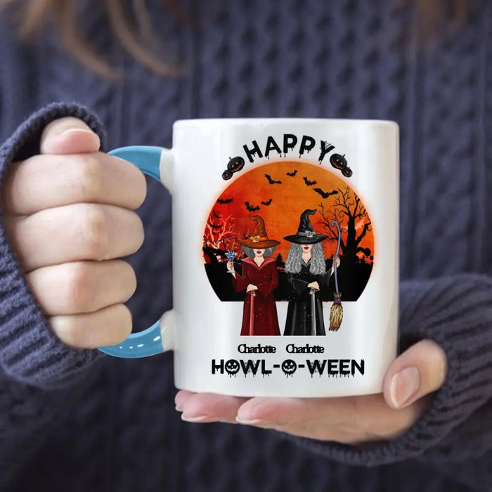 Happy Howl-O-Ween - Personalized Mug - Gift For Halloween