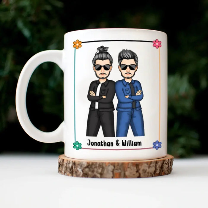 Sibling Congrats On Being My Brother  - Personalized Mug - Gift For Sibling
