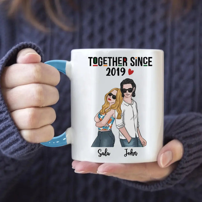 Together Since - Personalized Mug - Gift For Couples