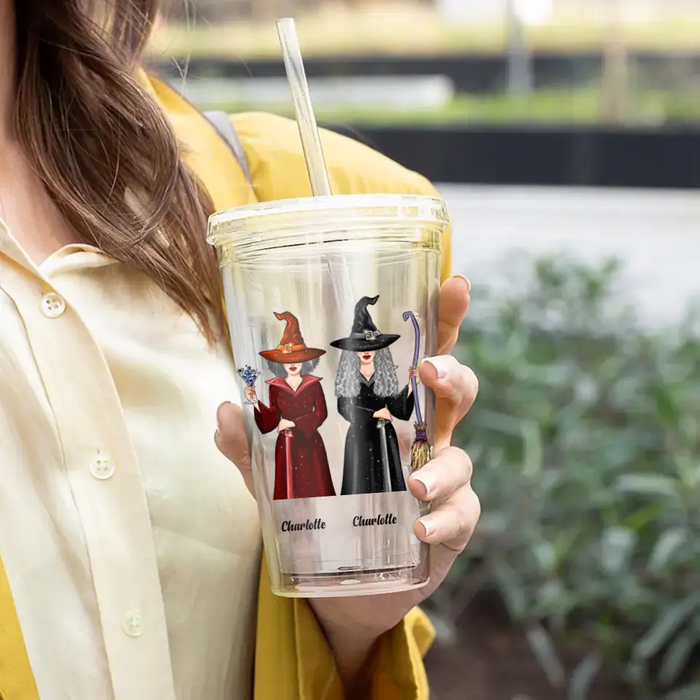 I'm The Fourth Sanderson Sister - Personalized Acrylic Tumbler - Gift For Witch Friends