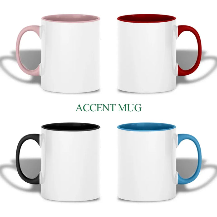 Fall Season Couple Sitting - Personalized Mug - Fall Season Gift For Couple