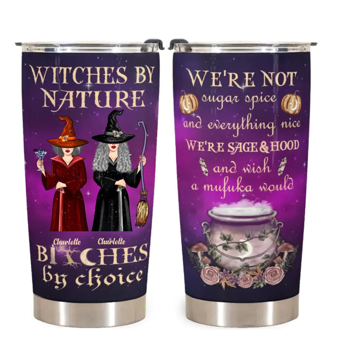 We're Not Sugar And Spice - Personalized Tumbler - Gift For Witch Friends